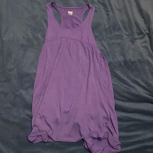 Girls lightweight purple dress
